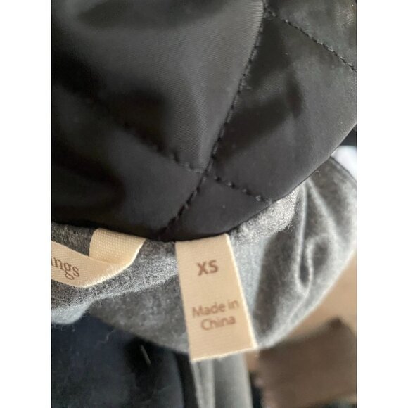 Soft Surroundings Black Crossover Snowline Puffer Vest XS - Picture 6 of 7